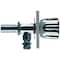 Scandvik Chrome Plated Brass Compact Cold Water Tap For Shower Control w Chrome 10091P - alternate 2
